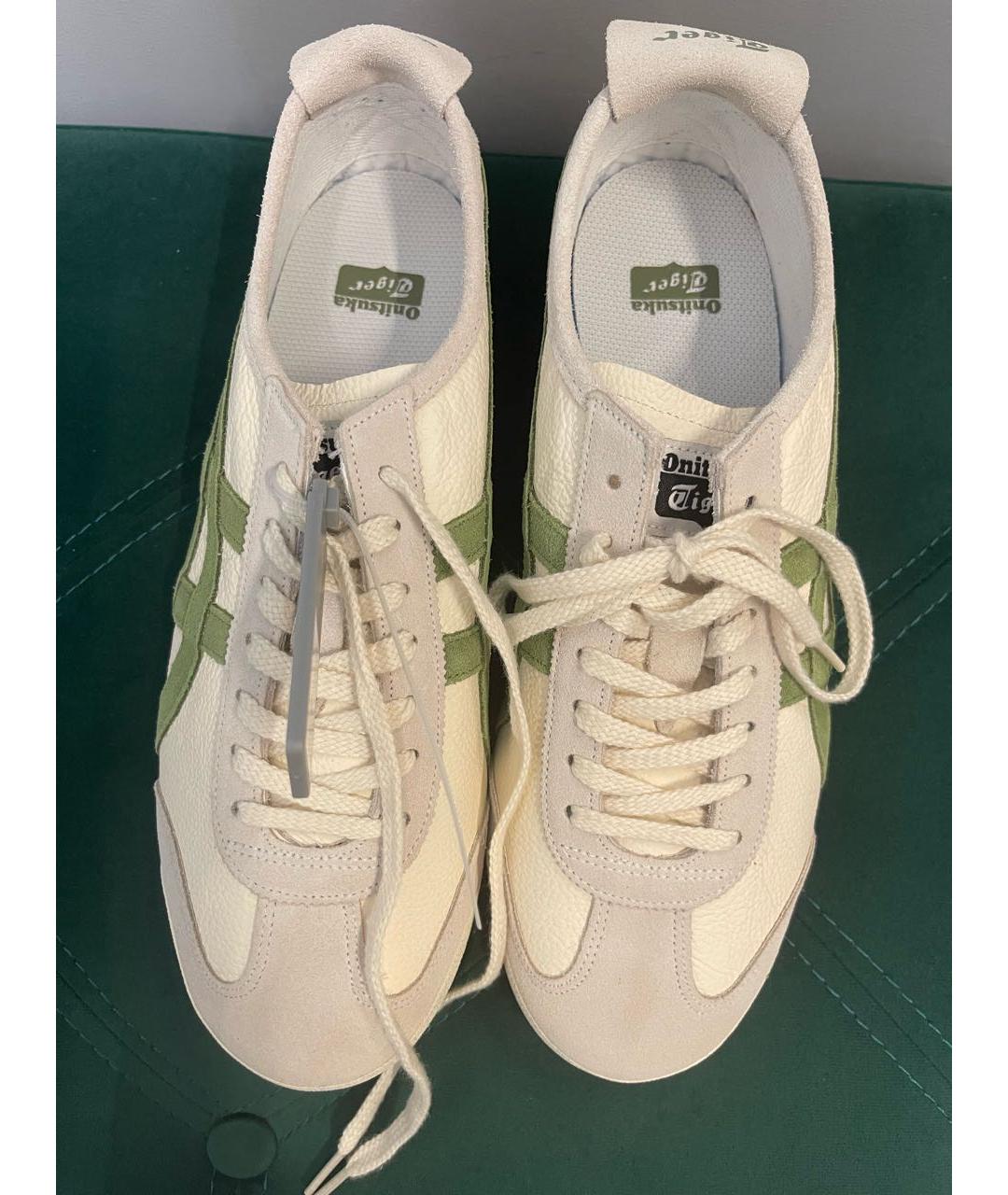 ONITSUKA TIGER Белые кожаные кеды, фото 5