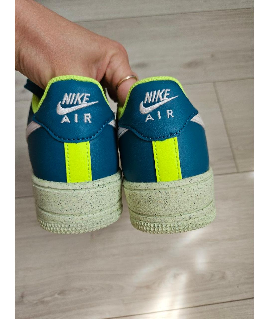 NIKE Зеленые кроссовки, фото 5