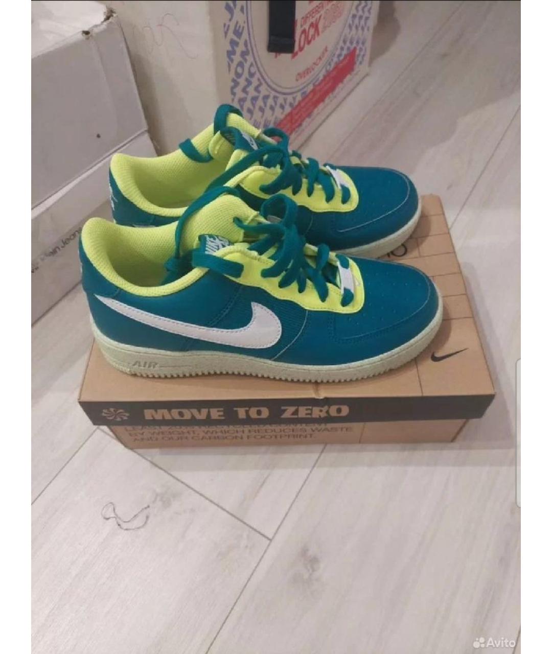NIKE Зеленые кроссовки, фото 2