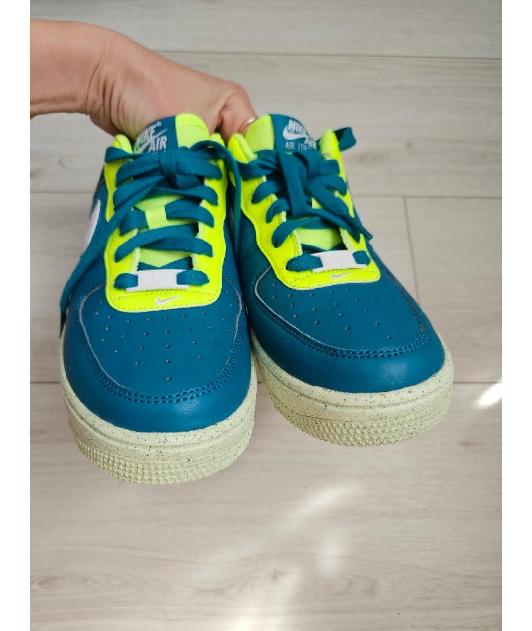 NIKE Зеленые кроссовки, фото 3