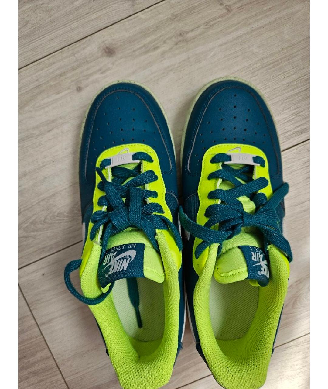 NIKE Зеленые кроссовки, фото 4