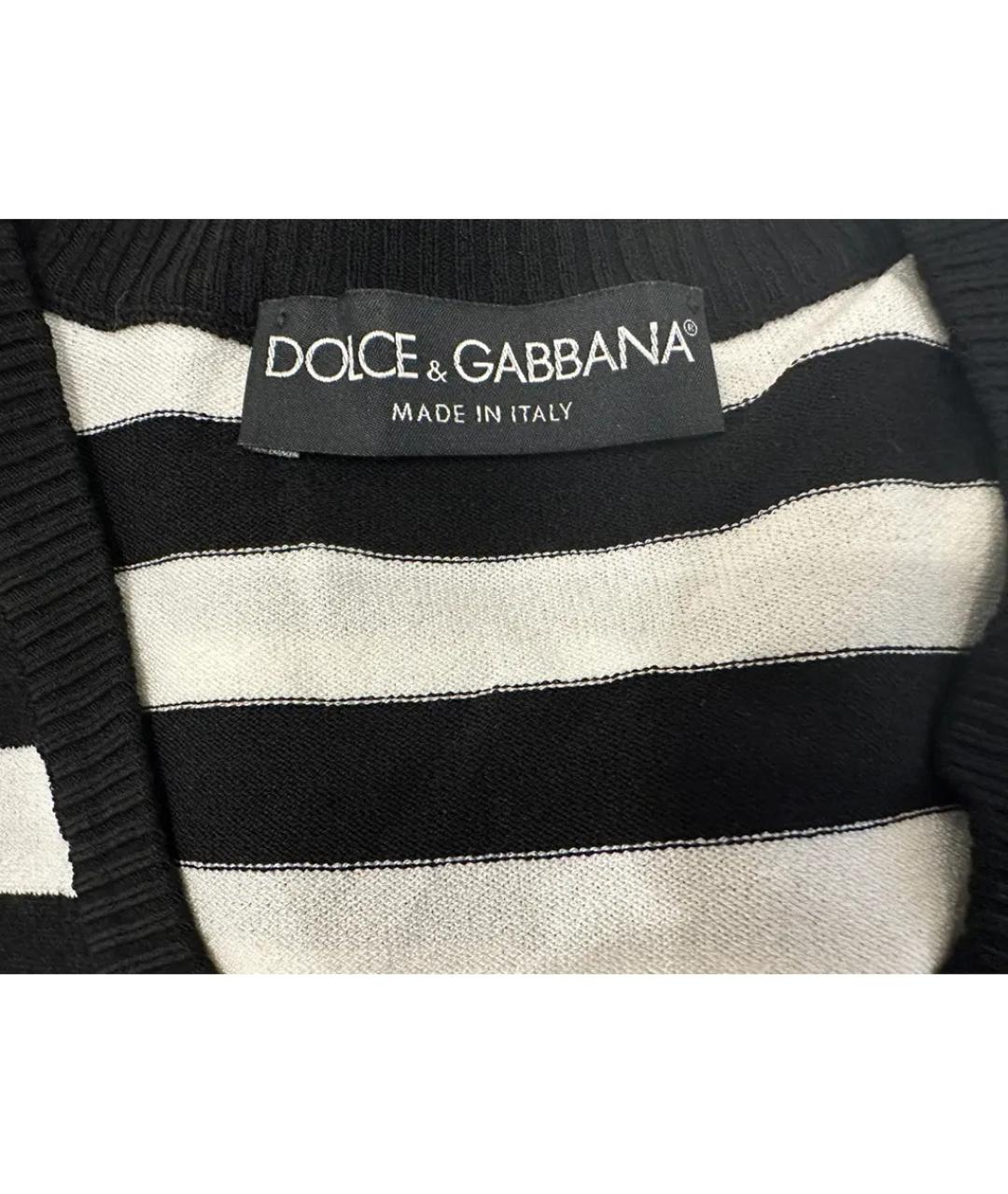 DOLCE&GABBANA Мульти вискозный джемпер / свитер, фото 4