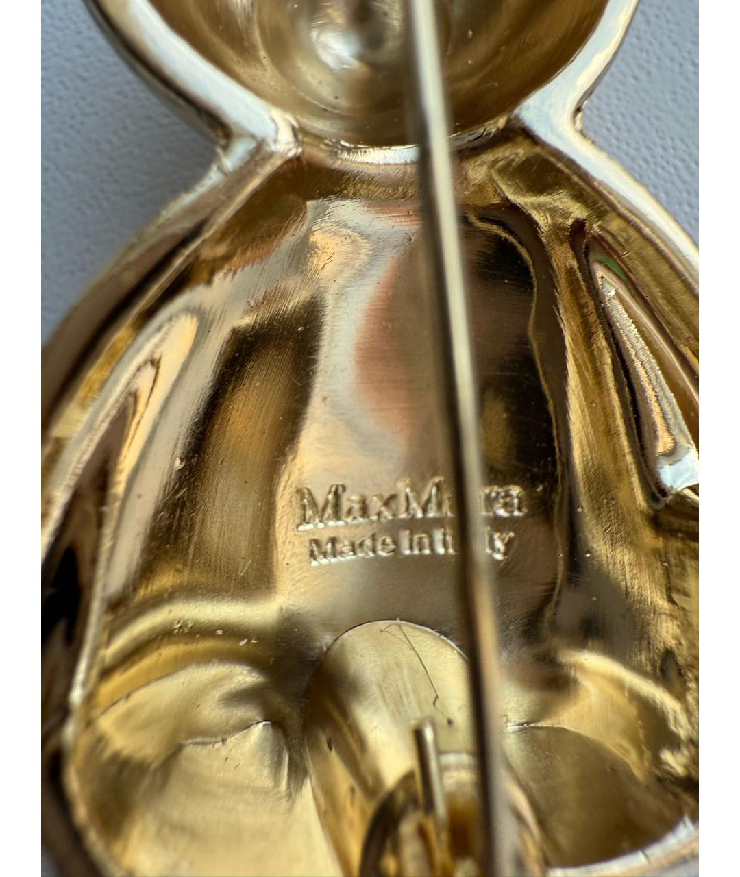 MAX MARA Золотая булавка / брошь, фото 3