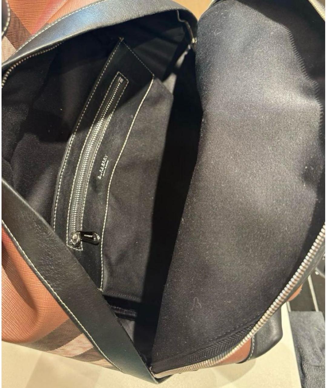 BURBERRY Коричневый рюкзак, фото 5