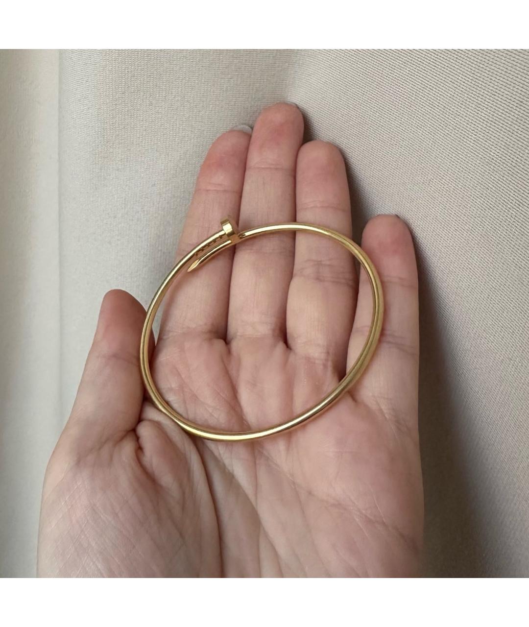 CARTIER Золотой браслет из желтого золота, фото 4