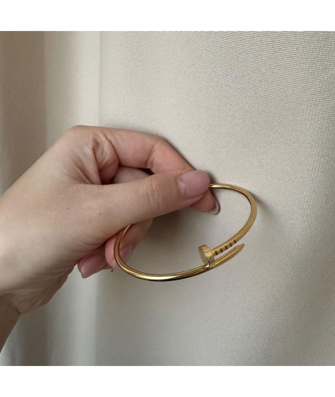CARTIER Золотой браслет из желтого золота, фото 3