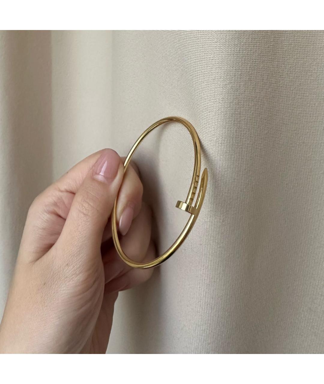 CARTIER Золотой браслет из желтого золота, фото 2