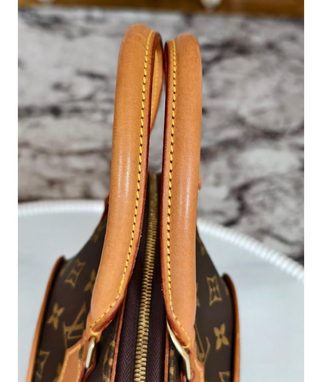 LOUIS VUITTON Коричневая сумка с короткими ручками, фото 7