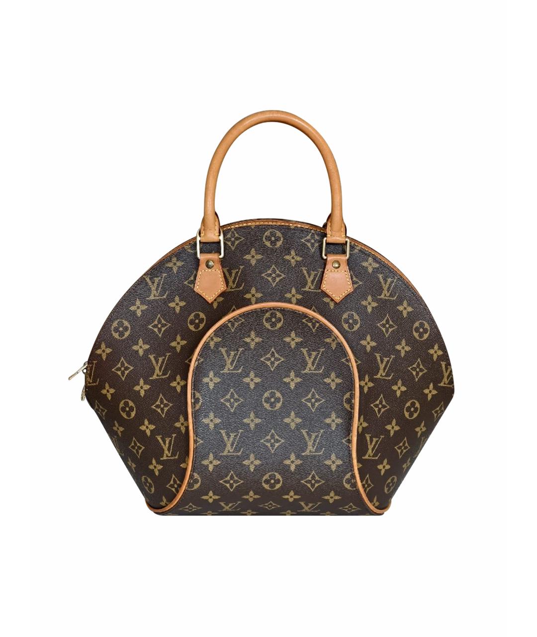 LOUIS VUITTON Коричневая сумка с короткими ручками, фото 1