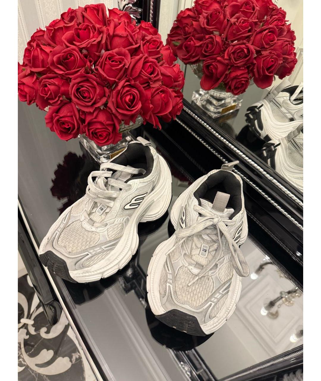 BALENCIAGA Белые кроссовки, фото 6