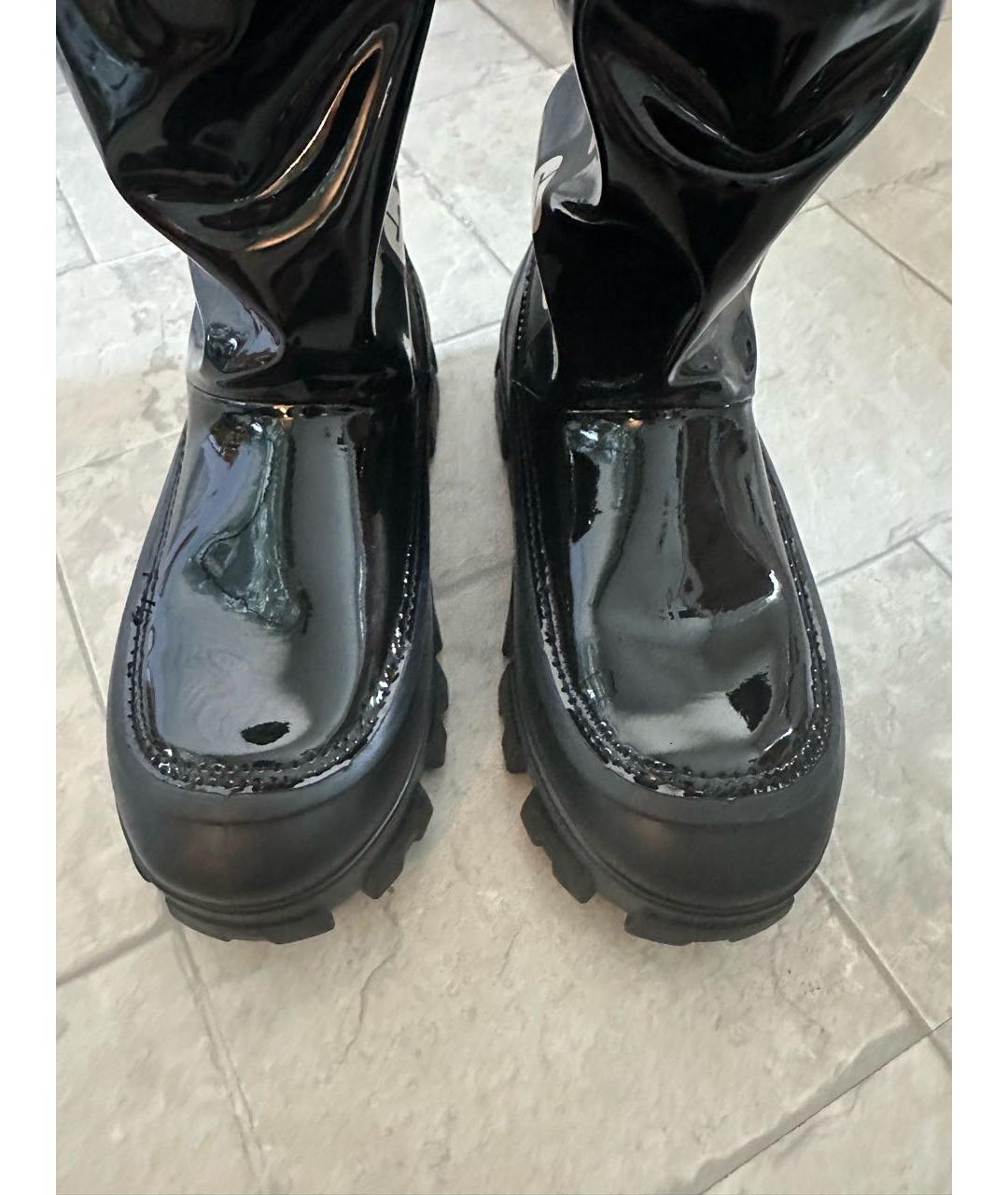 UGG AUSTRALIA Черные ботинки, фото 3