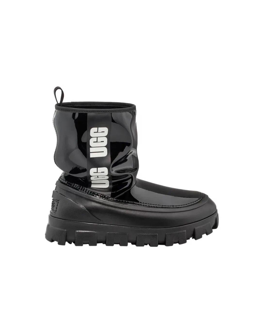 UGG AUSTRALIA Черные ботинки, фото 1
