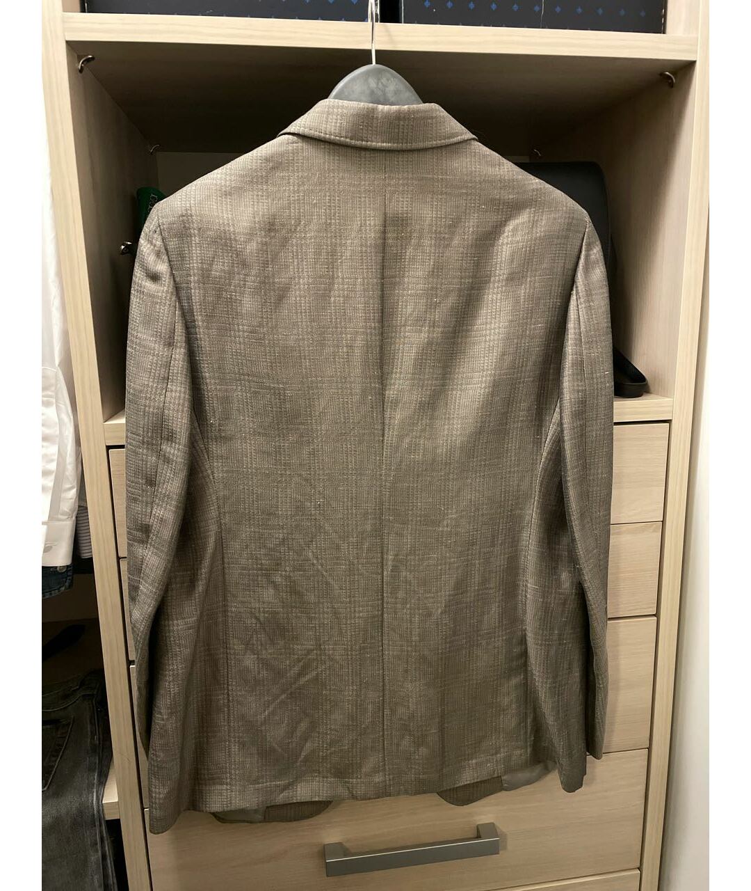 ARMANI COLLEZIONI Бежевый льняной пиджак, фото 2