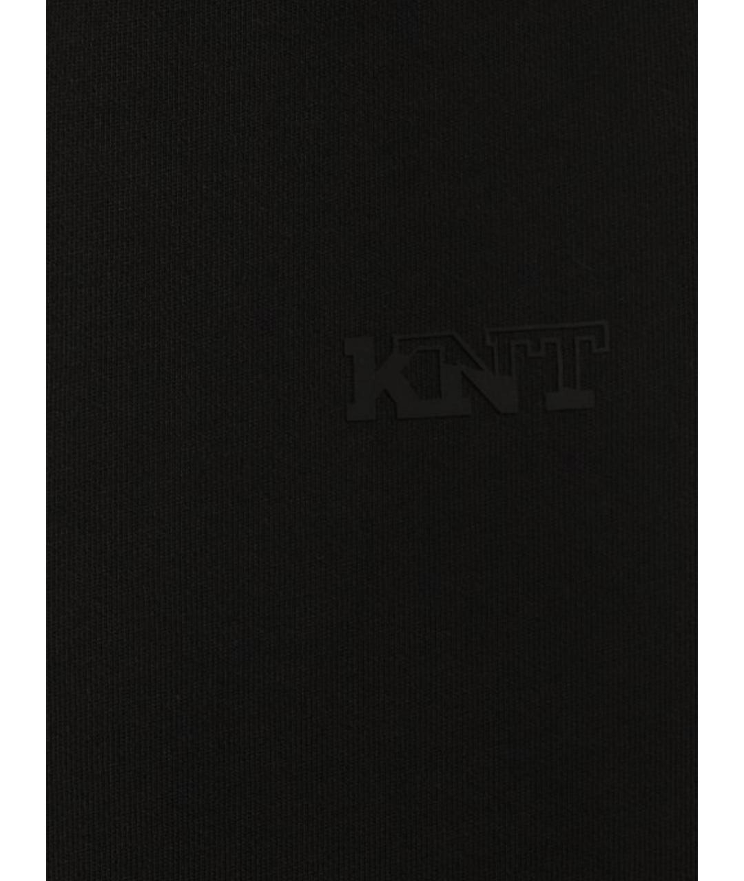 KITON Черные хлопковые повседневные брюки, фото 3