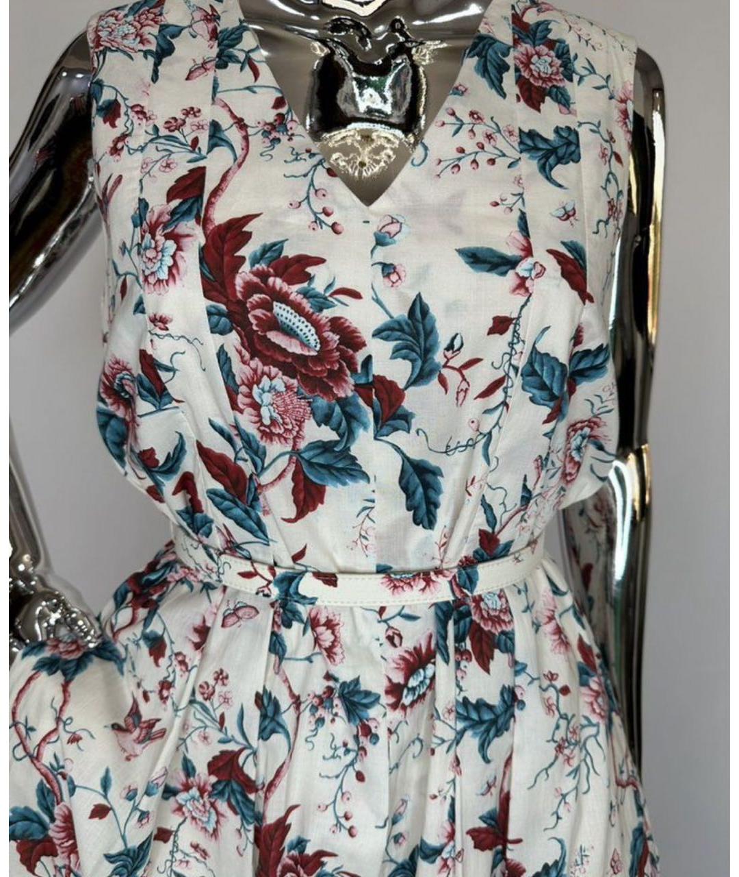 MAX MARA Мульти хлопковое повседневное платье, фото 8