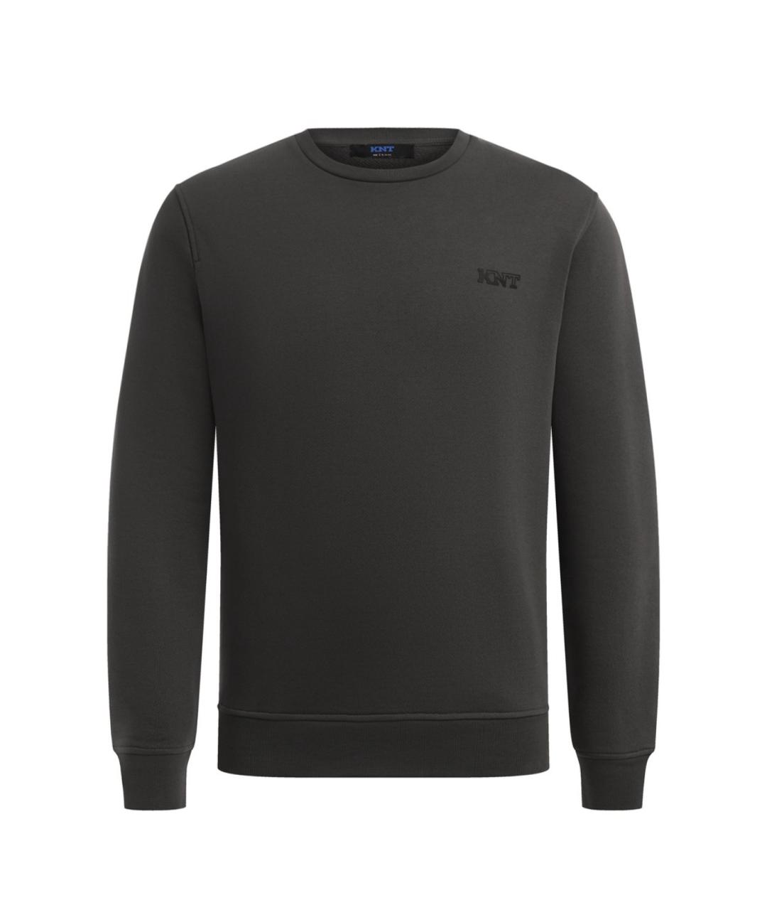 KITON Черный хлопковый спортивный костюм, фото 2