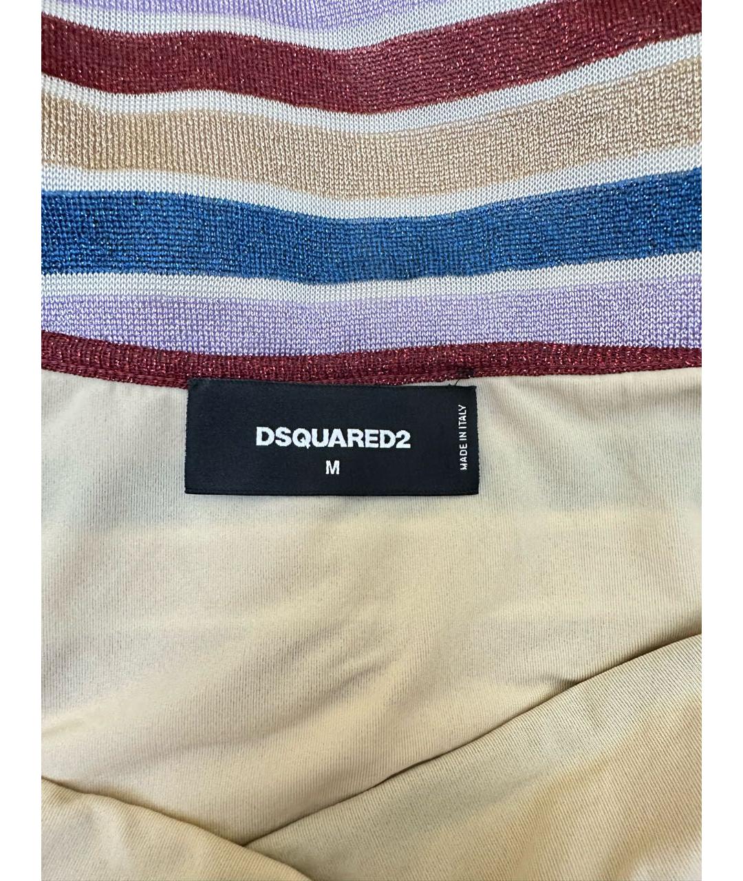 DSQUARED2 Мульти вискозный сарафан, фото 3