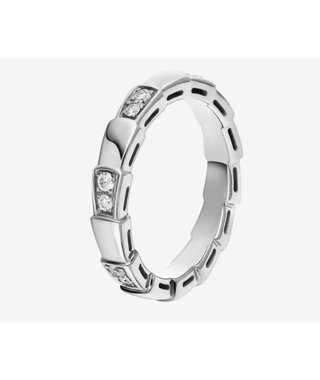BVLGARI Кольцо из белого золота, фото 9