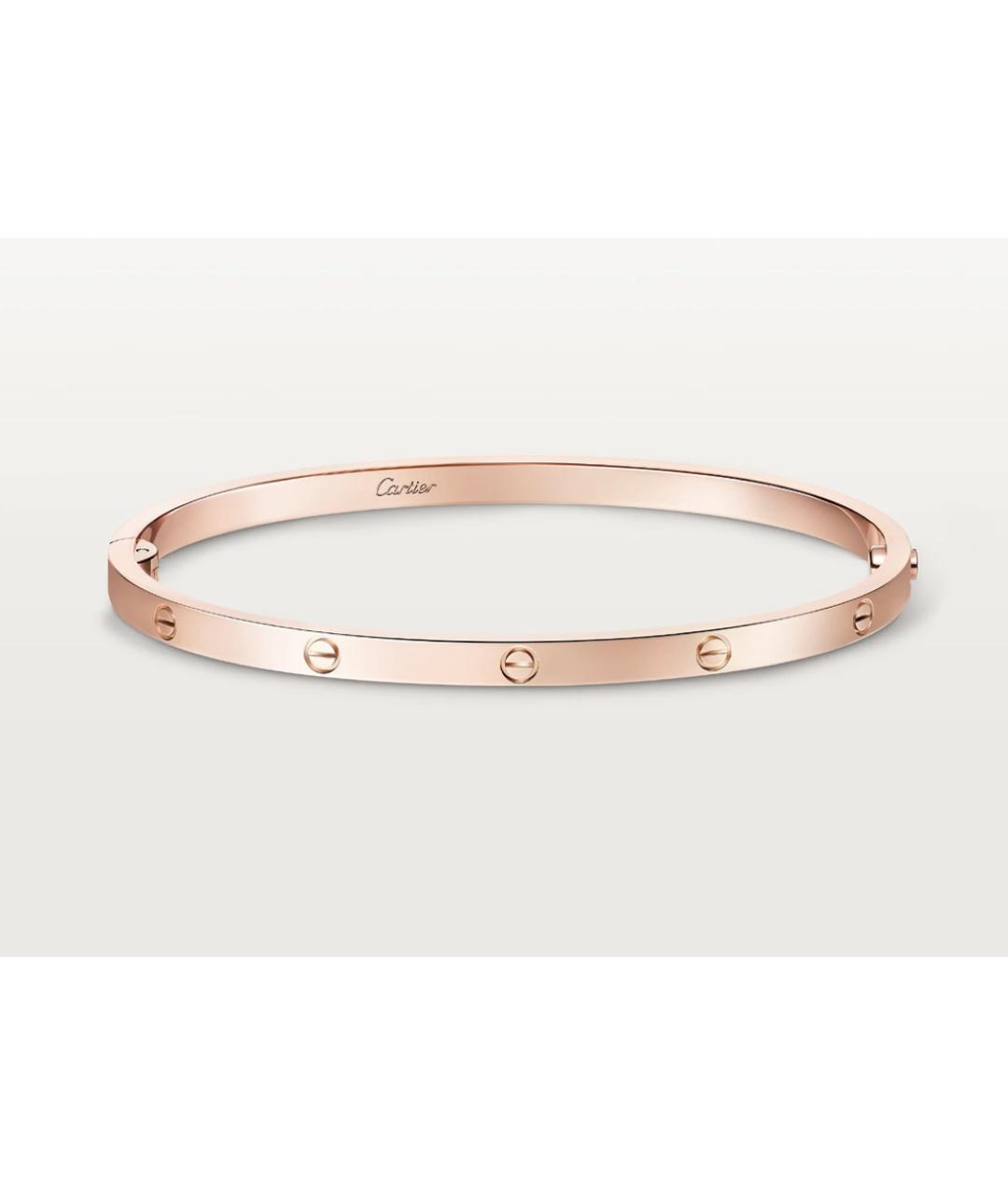 CARTIER Золотой браслет из розового золота, фото 5