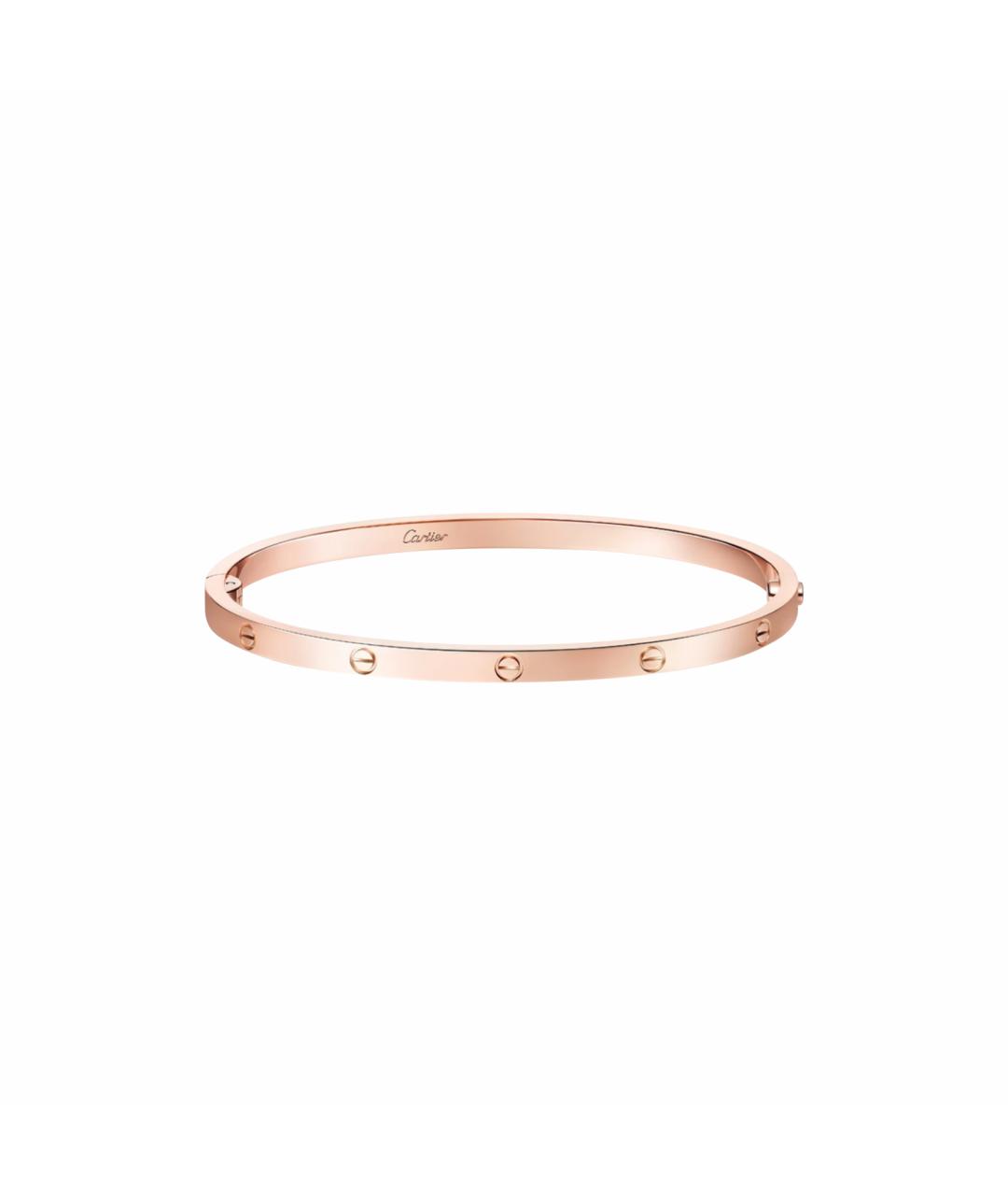 CARTIER Золотой браслет из розового золота, фото 1