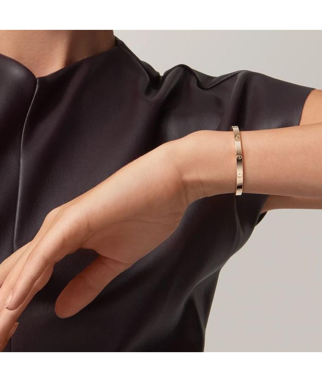 CARTIER Золотой браслет из розового золота, фото 3