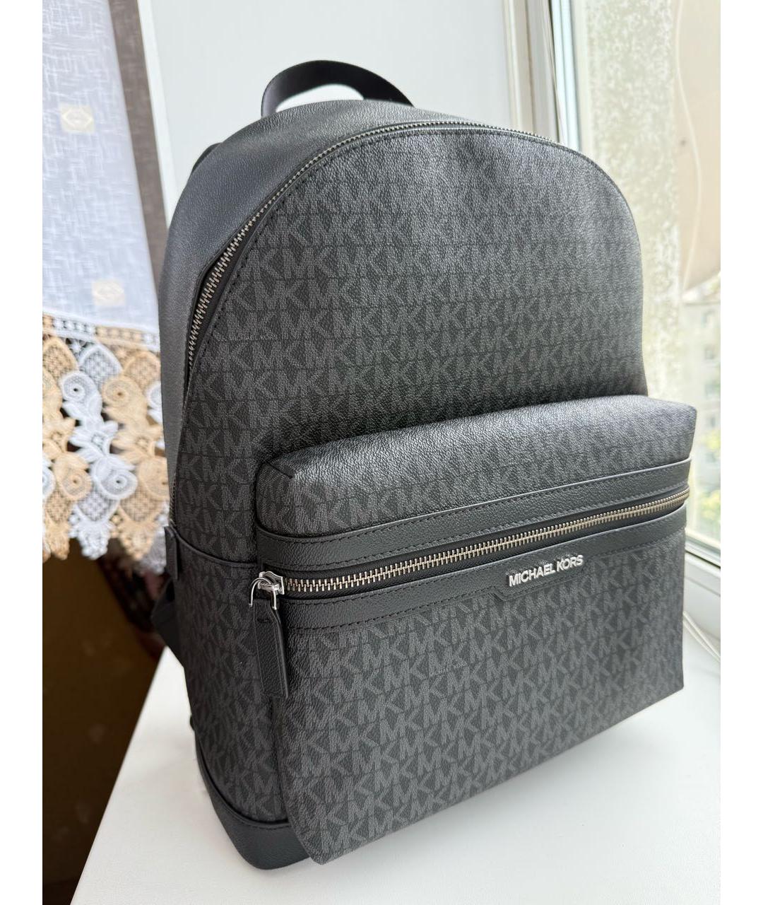MICHAEL KORS Черный рюкзак, фото 6