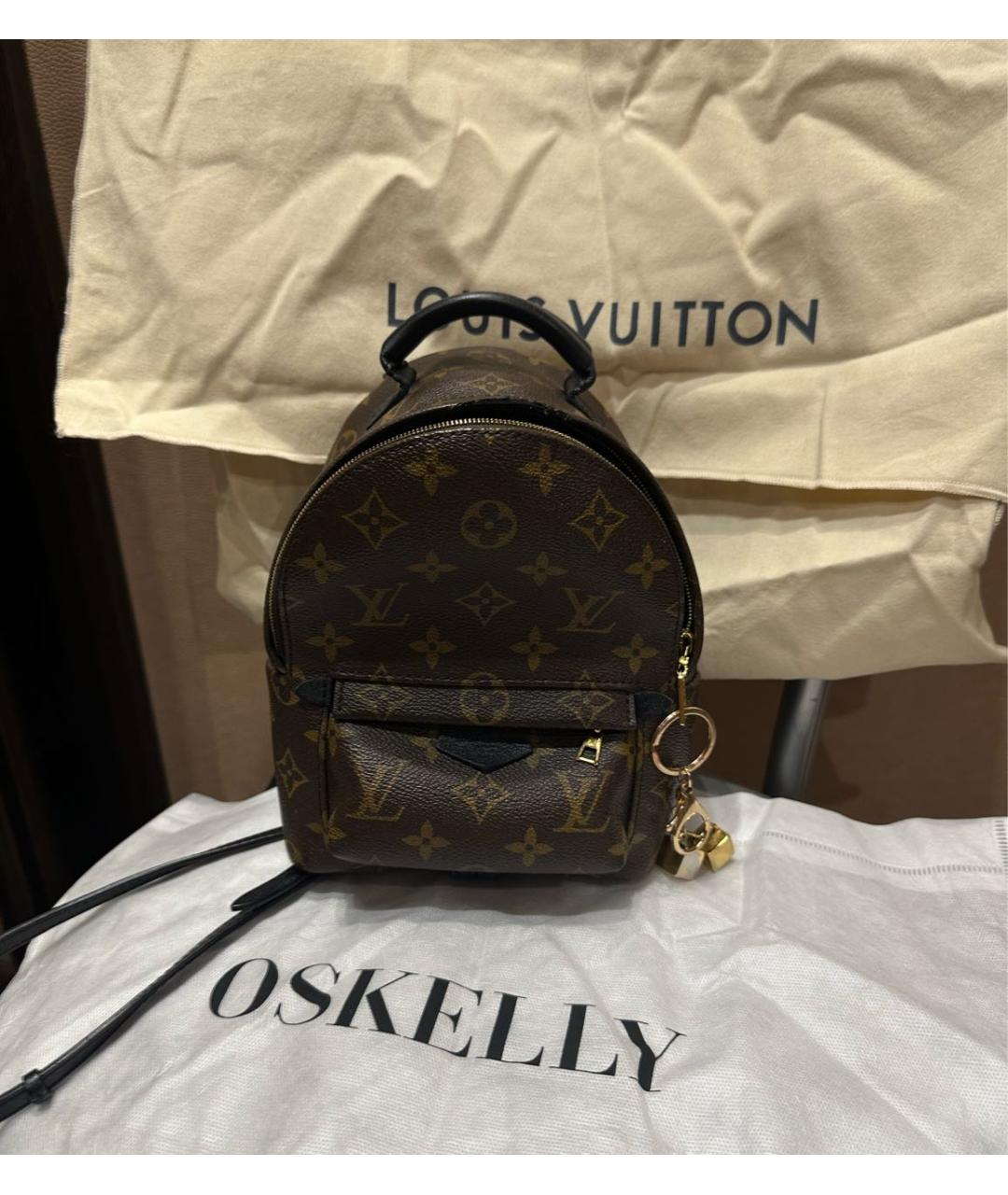 LOUIS VUITTON Коричневый рюкзак, фото 5
