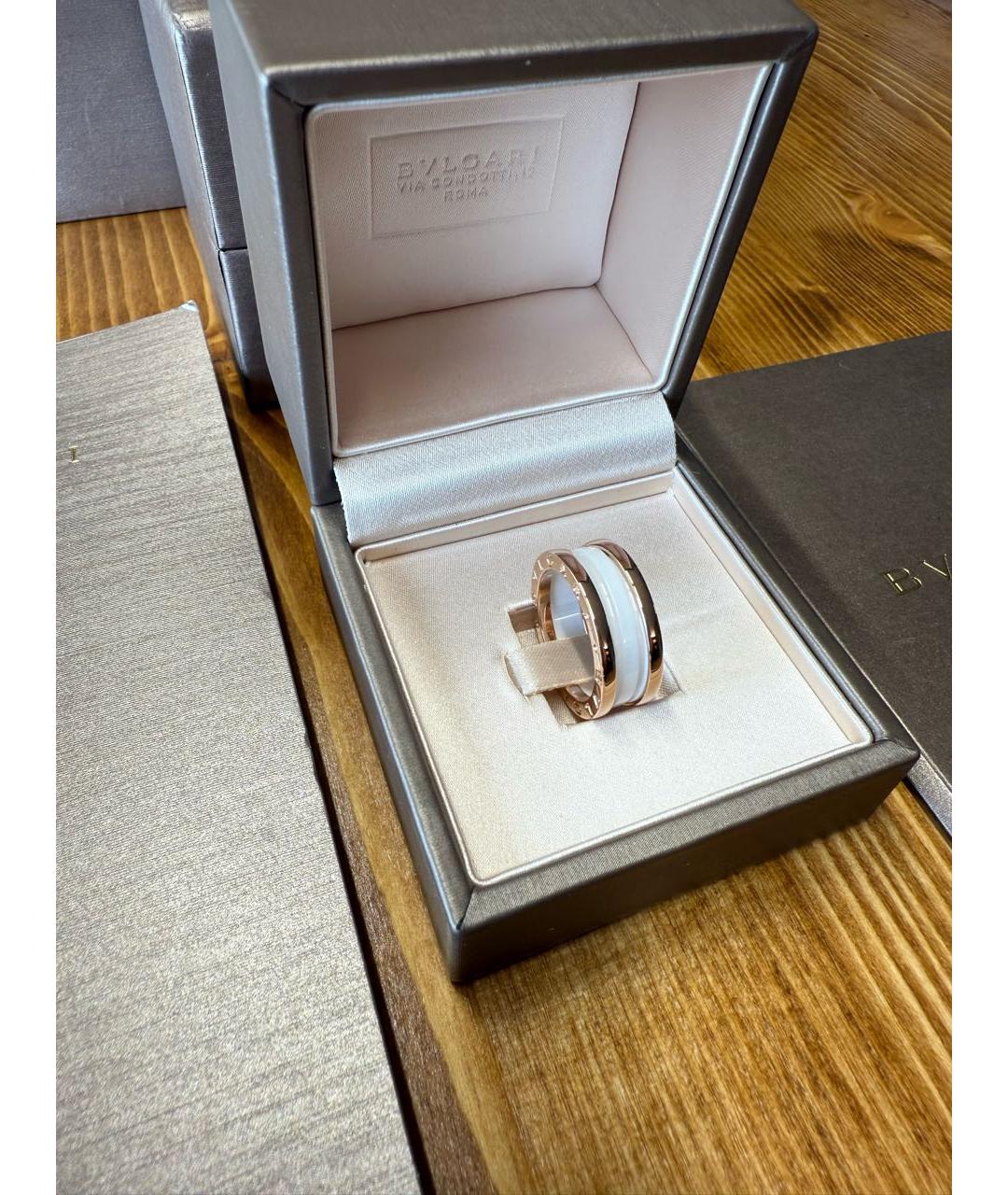 BVLGARI Золотое кольцо из розового золота, фото 2