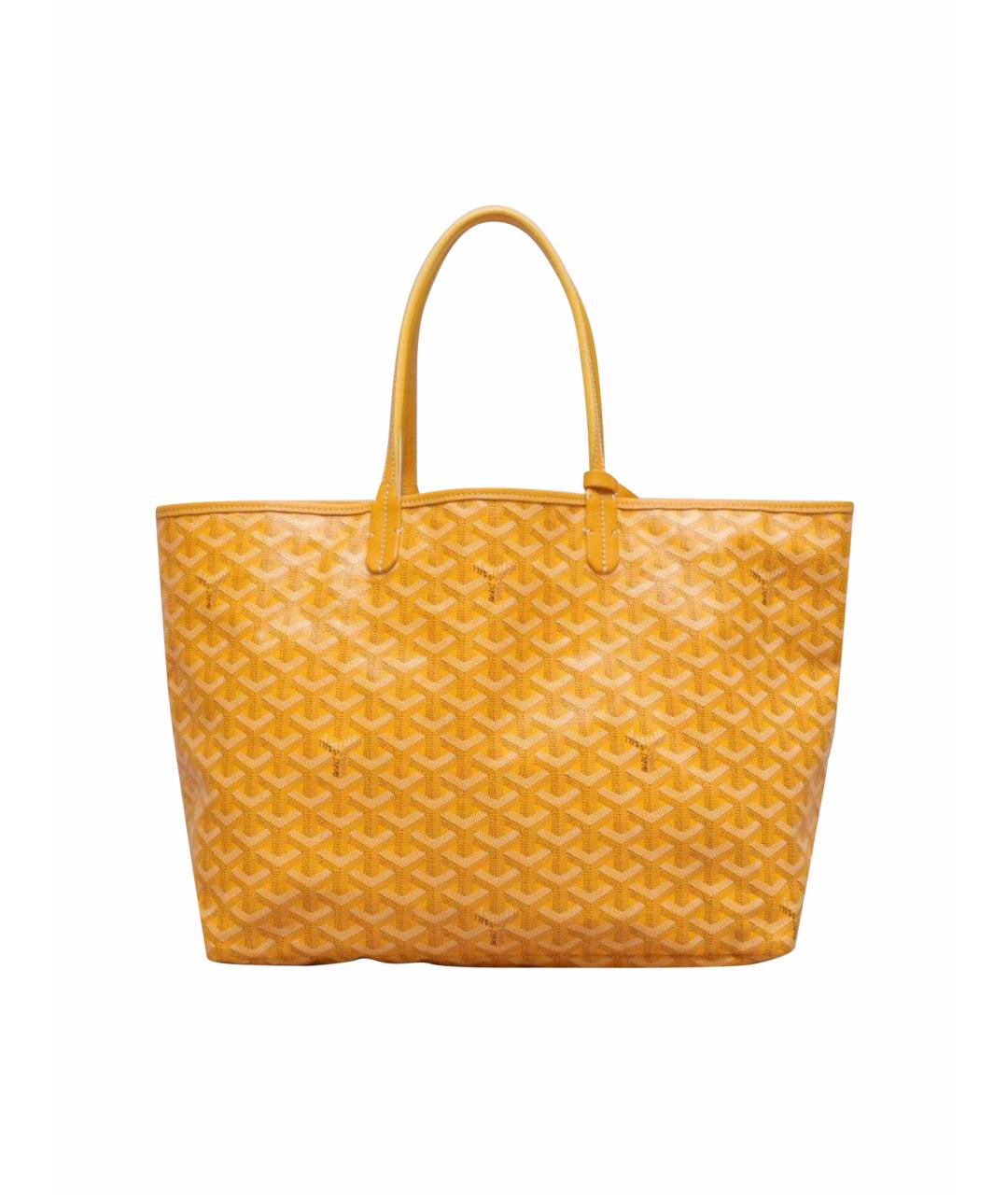 GOYARD Желтая сумка тоут, фото 1