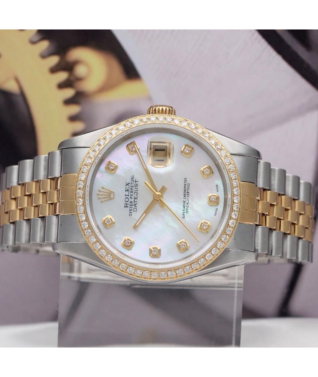 ROLEX Золотые часы из желтого золота, фото 8