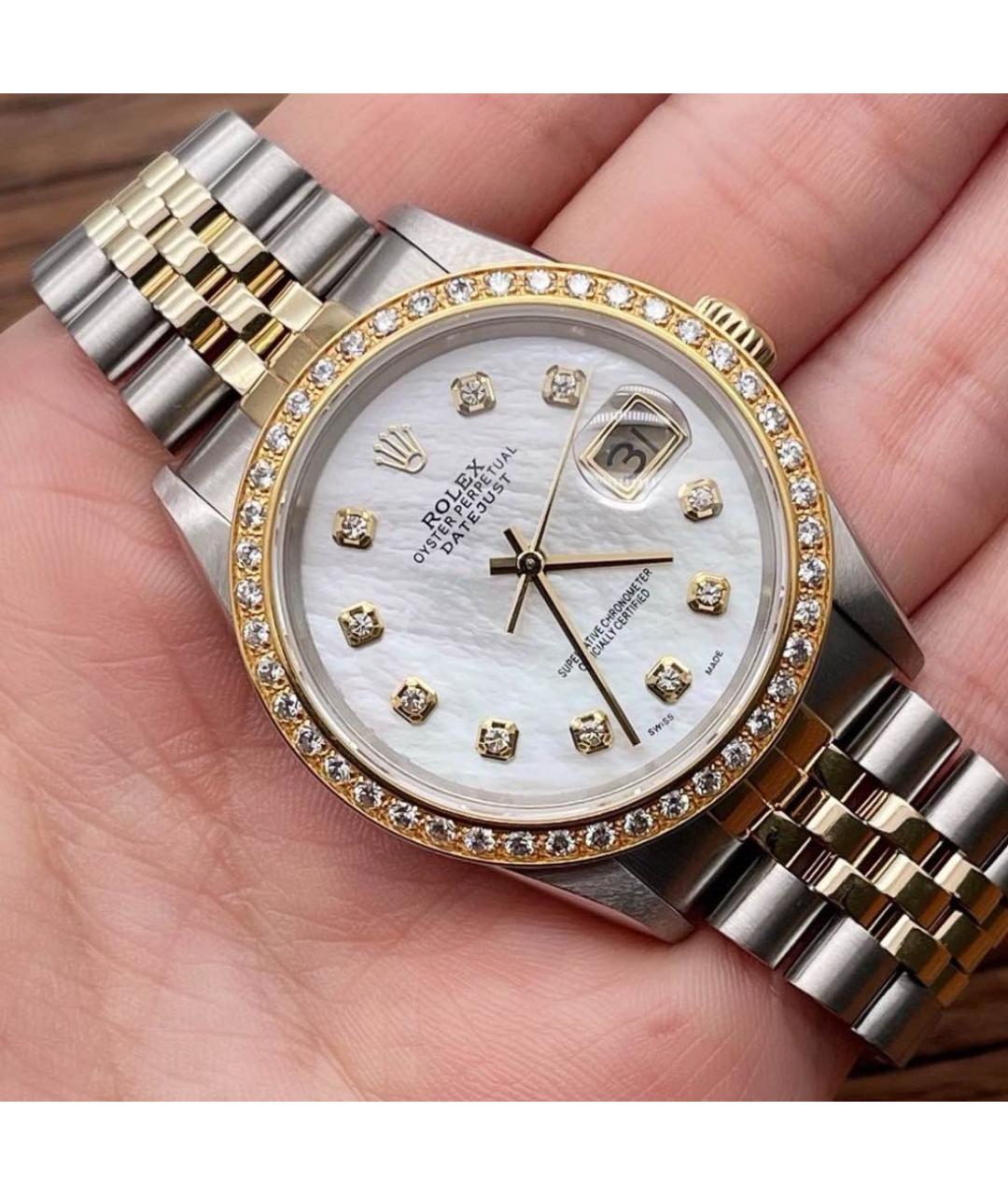 ROLEX Золотые часы из желтого золота, фото 9