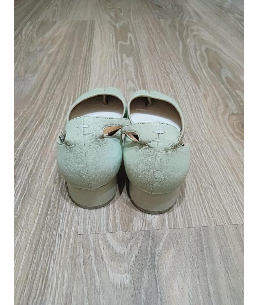 MAISON MARGIELA Кожаные босоножки, фото 4