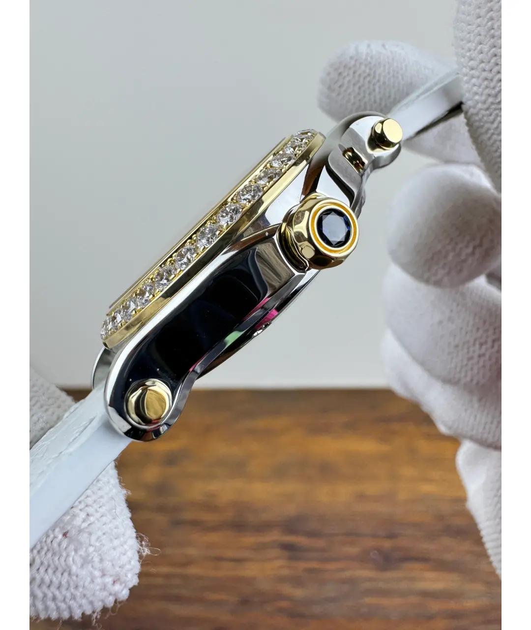 CHOPARD Белые часы из желтого золота, фото 4