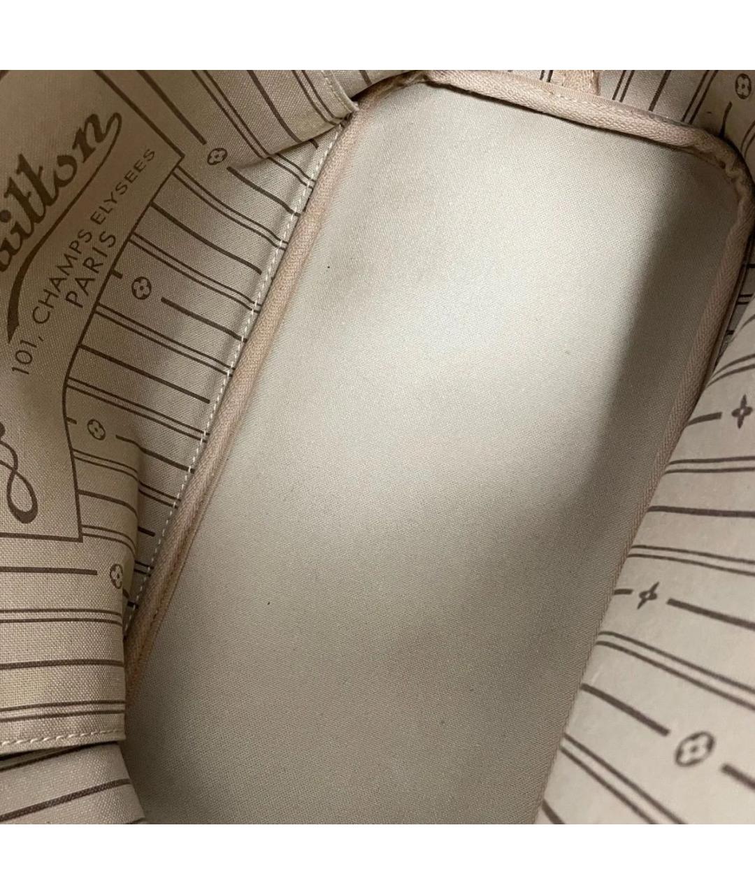 LOUIS VUITTON Коричневая сумка тоут, фото 7