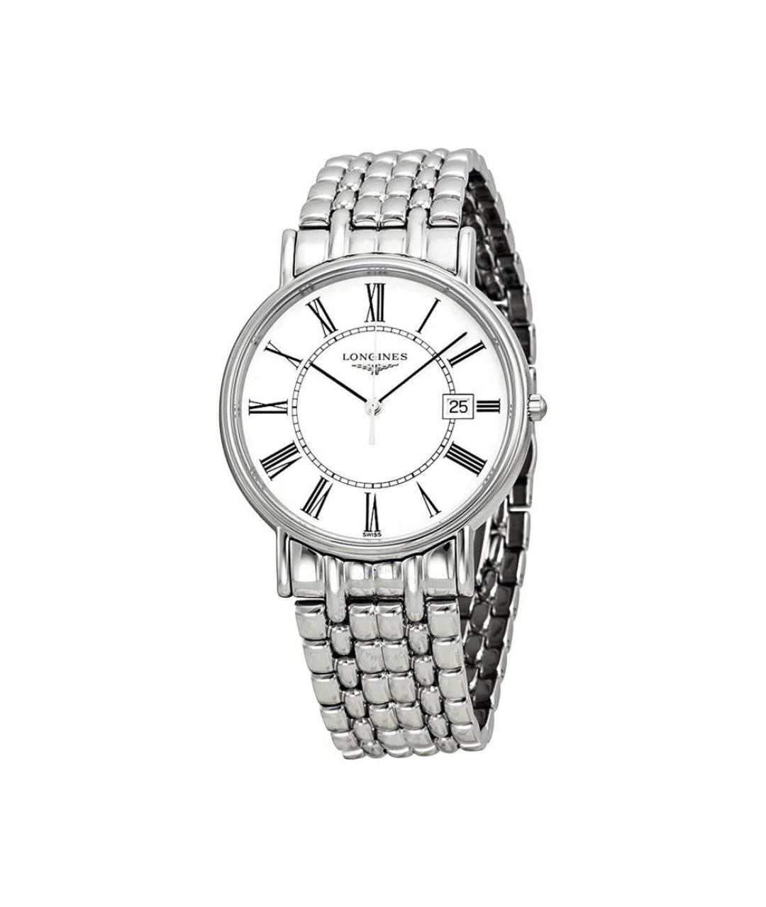 LONGINES Серебряные стальные часы, фото 1