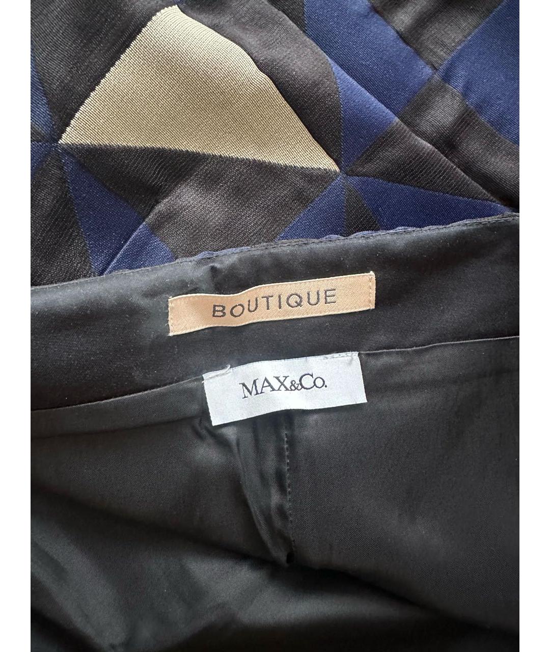 MAX MARA Синяя юбка мини, фото 3