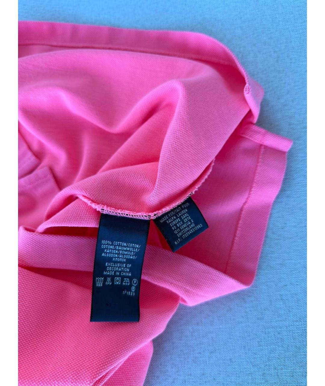 RALPH LAUREN Фуксия повседневное платье, фото 5