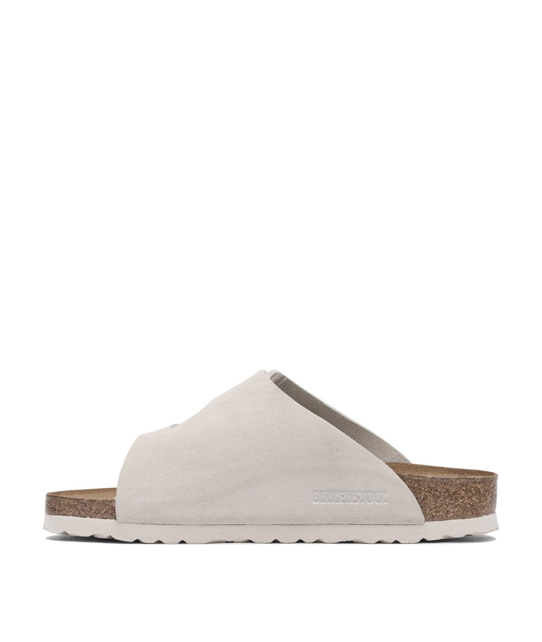 BIRKENSTOCK Серые замшевые сандалии, фото 3
