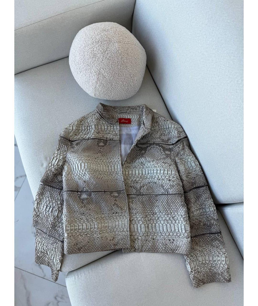 BRIONI Куртка из экзотической кожи, фото 2