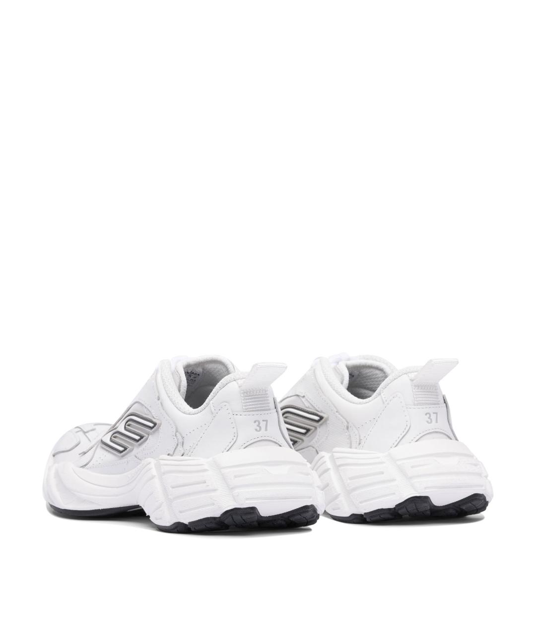 BALENCIAGA Белые кроссовки, фото 4
