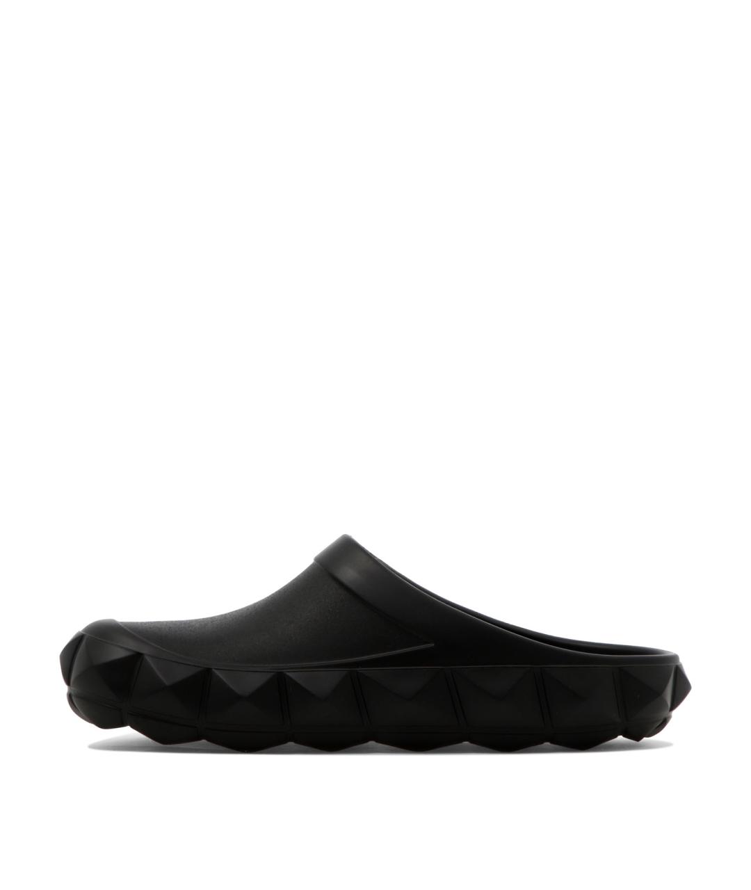 VALENTINO Черные шлепанцы, фото 3