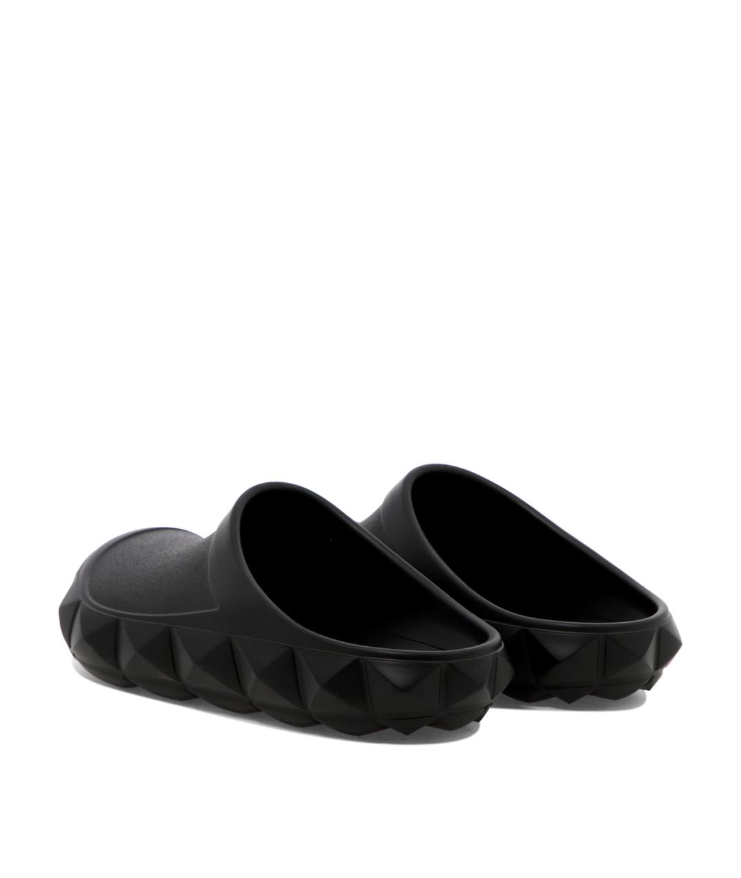 VALENTINO Черные шлепанцы, фото 4