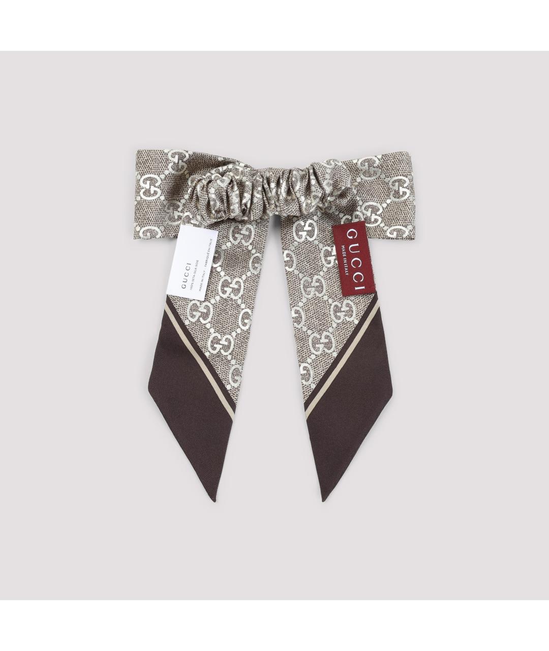 GUCCI Бежевая заколка, фото 3