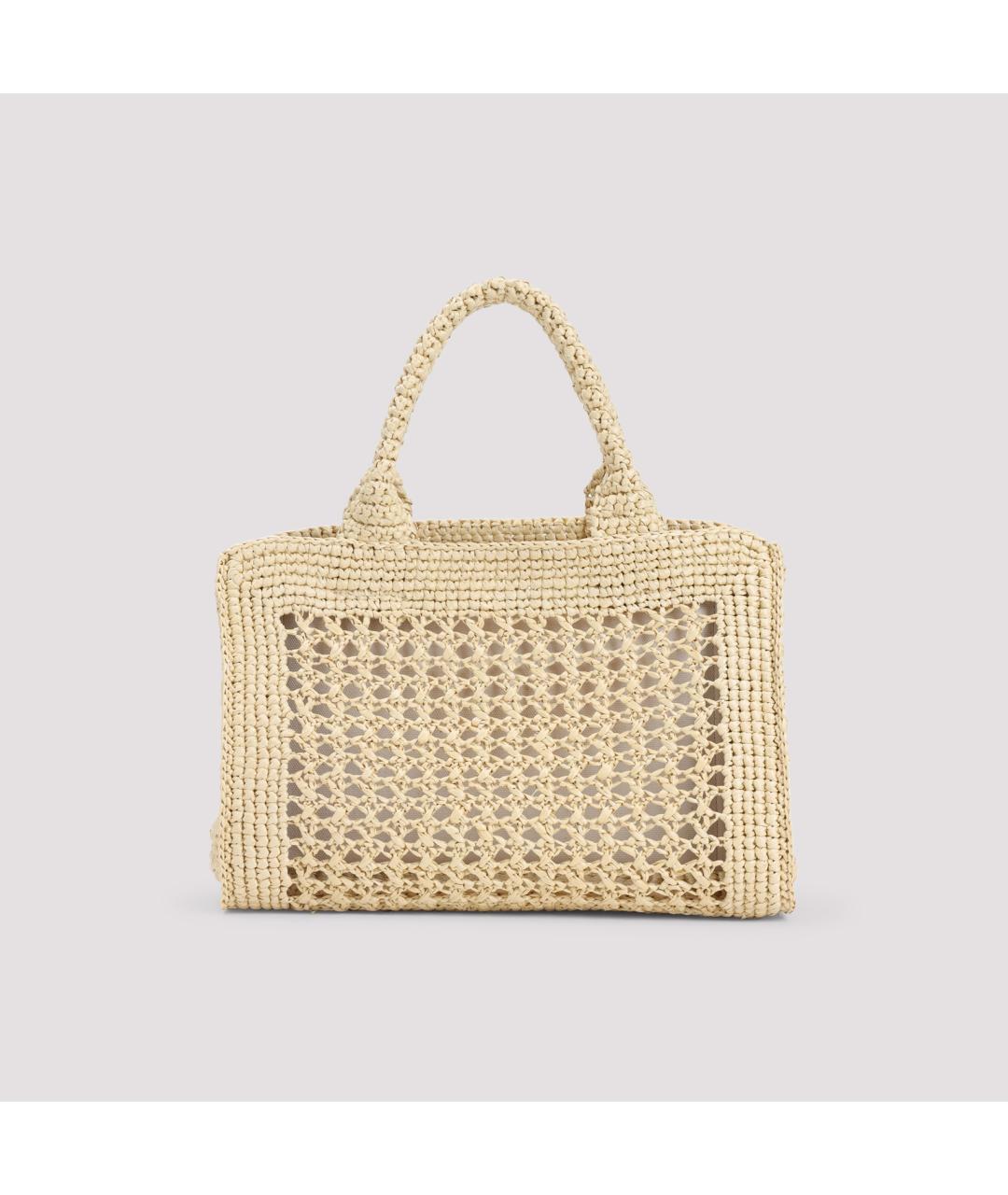 MIU MIU Бежевая сумка тоут, фото 3