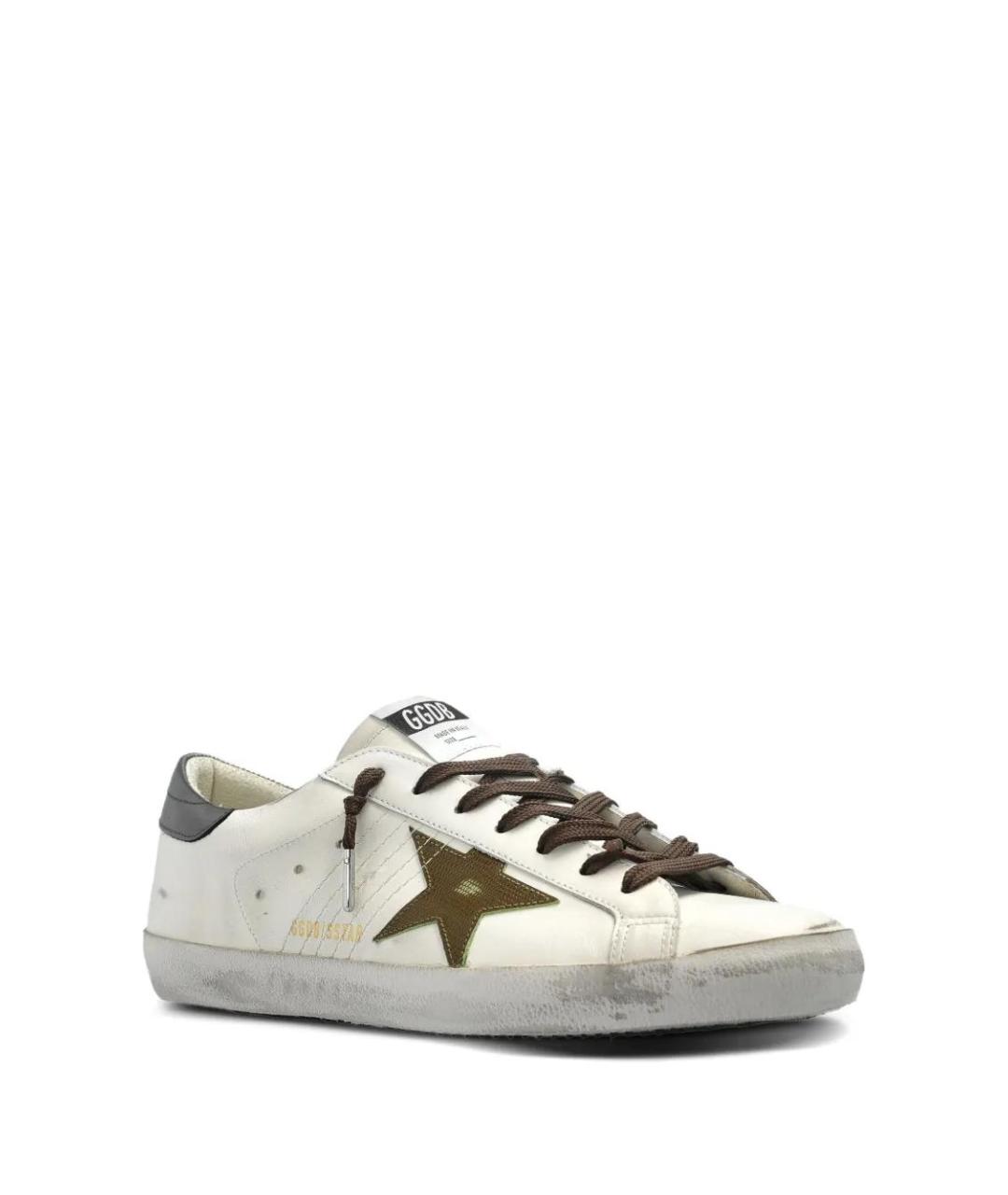 GOLDEN GOOSE DELUXE BRAND Мульти кожаные низкие кроссовки / кеды, фото 2