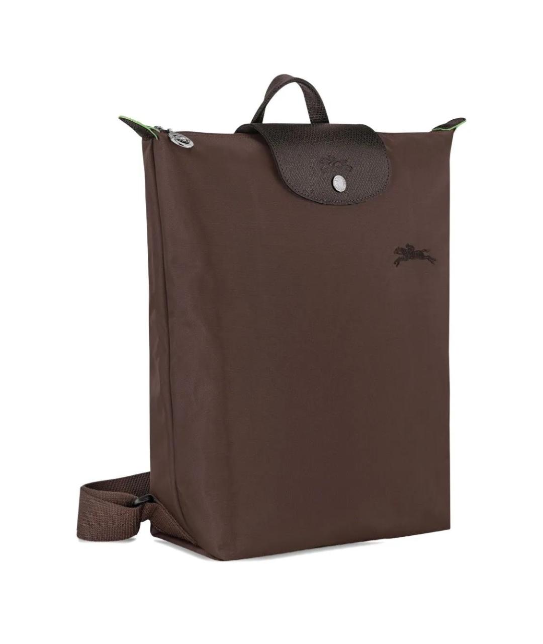 LONGCHAMP Коричневый синтетический рюкзак, фото 4