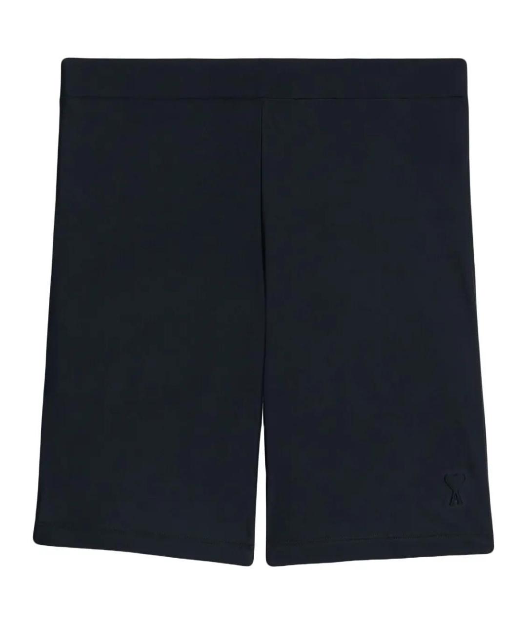 Ami Paris Черные полиамидовые шорты, фото 1