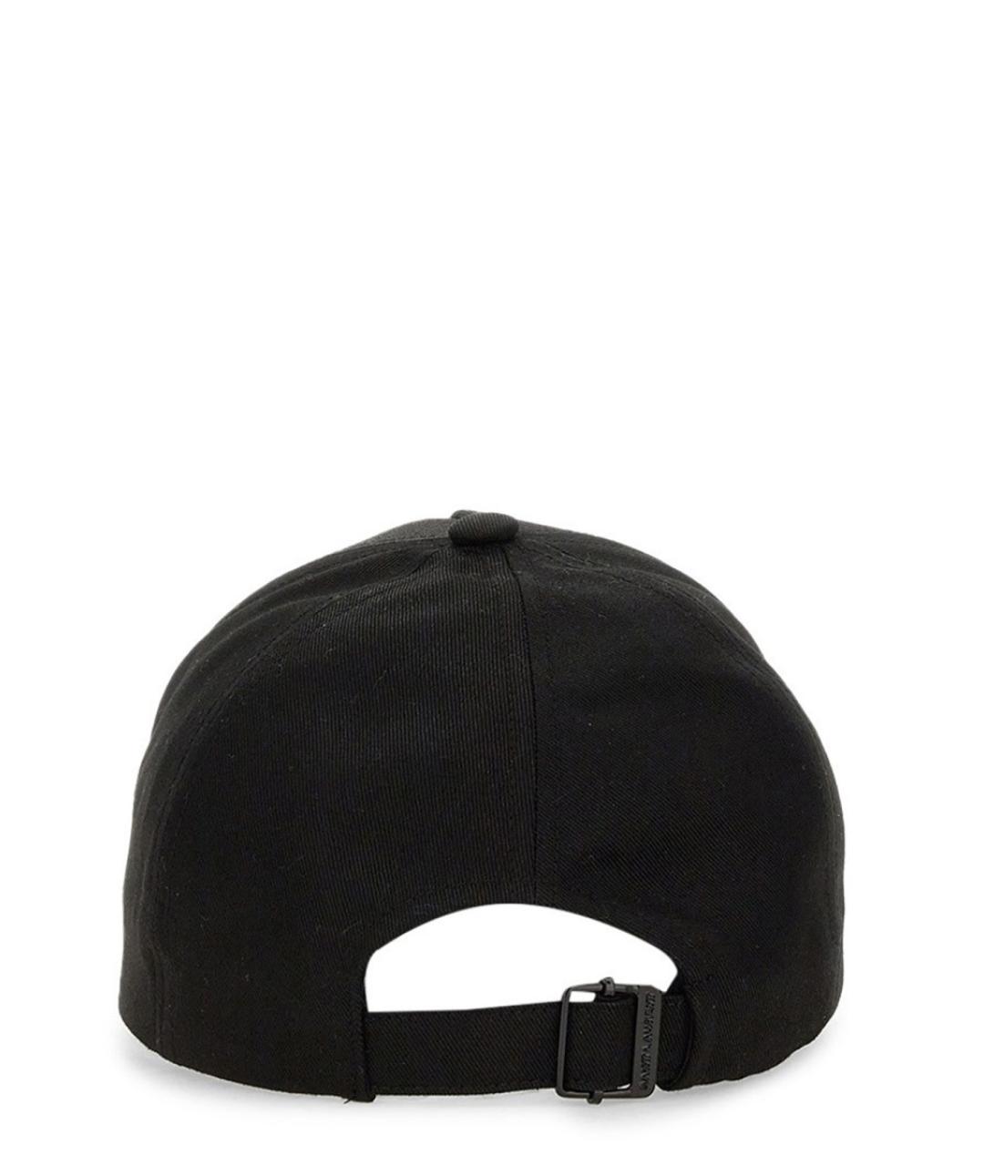 SAINT LAURENT Черная кепка, фото 3