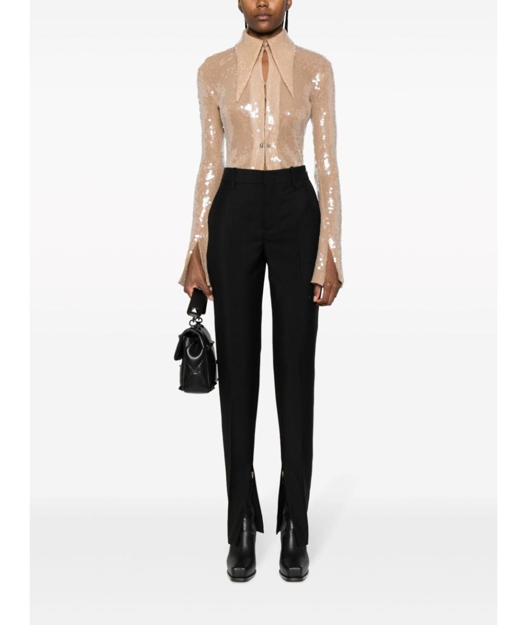 GUCCI Черные прямые брюки, фото 3
