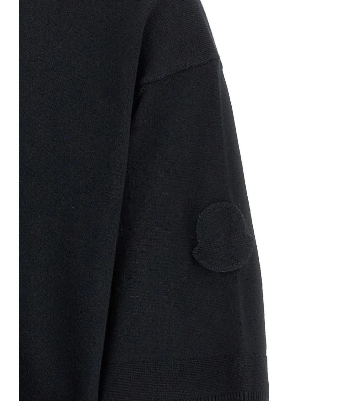 MONCLER Черная футболка, фото 4